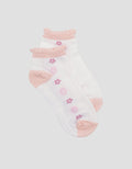Kidz Too Flower Strawberry Girls Socks