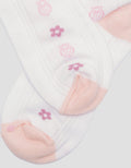 Kidz Too Flower Strawberry Girls Socks