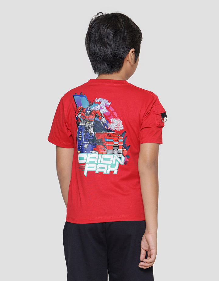 Character Optimus Prime Kaos Anak Laki-laki