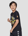 Character Bumblebee Kaos Anak Laki-laki