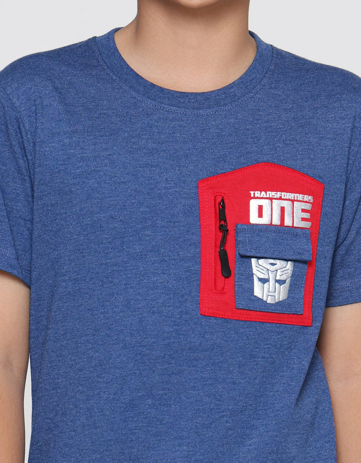 Character One Zipper Kaos Anak Laki-Laki