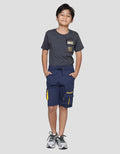 Character One Side Pocket Celana Pendek Anak Laki-Laki