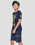 Character ONE B-127 Slub Kaos Anak Laki-Laki