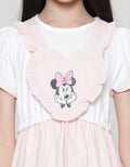 Disney Minnie Love Combi Woven Midi Dress Anak Perempuan