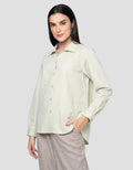 Cardinal Femme Elegan Kemeja Wanita