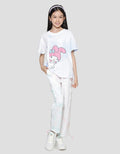 Character My Melody Smile Girls Short Sleeve T-shirt