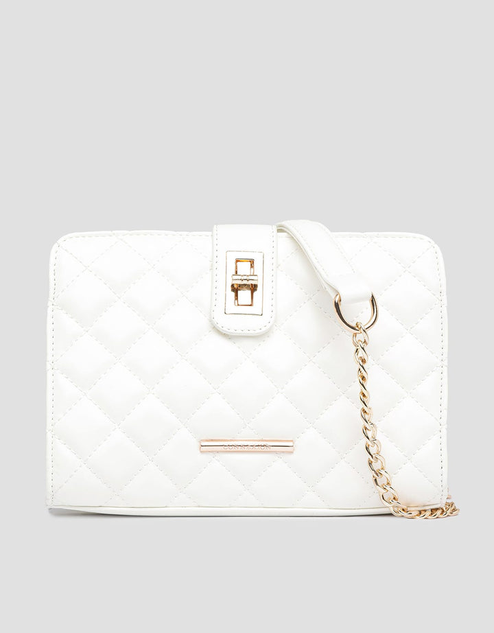 Connexion Quilted Square Petria1 Crossbody Bag Wanita