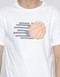 T Zone Basket Ball Sport Kaos Casual Pria
