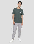 T Zone Tennis Cartoon Casual Men's T-Shirt