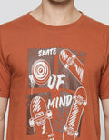 T Zone Skate Of Mind Kaos Casual Pria
