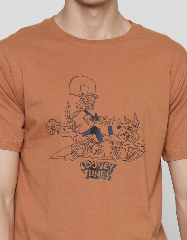 T Zone Wb Looney Tunes Olympic 2 Kaos Pria