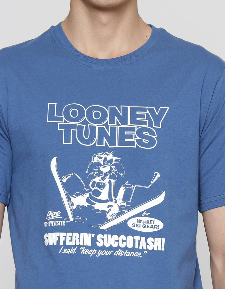 T Zone Wb Looney Tunes Olympic 3 Men's T-Shirt
