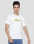 T Zone Wb Print Flinstone 2 Backprint Kaos Pria