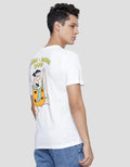 T Zone Wb Print Flinstone 2 Backprint Kaos Pria