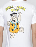 T Zone Wb Print Flinstone 2 Backprint Kaos Pria