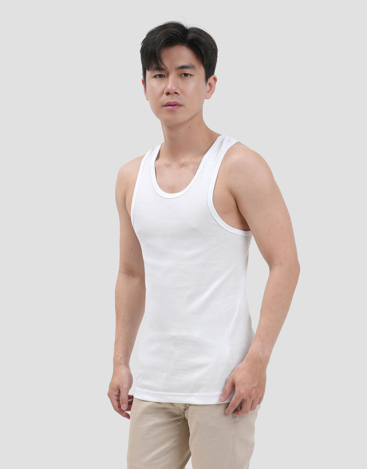 Crocodile Men's Combed Cotton Singlet