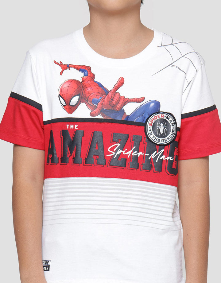 Marvel Amazing Spider Kaos Anak Laki-laki