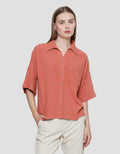 Nevada Crinckle Stripe Women's Shirt