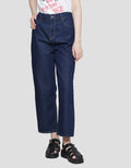 Nevada Wide Leg Raw Denim Celana Panjang Wanita