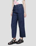 Nevada Wide Leg Raw Denim Celana Panjang Wanita