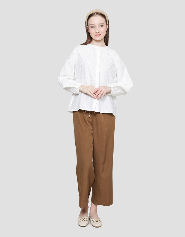 Connexion Embro Flower Kemeja Lengan Panjang Wanita