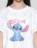 Disney Stitch Tiedye Girls T-Shirt