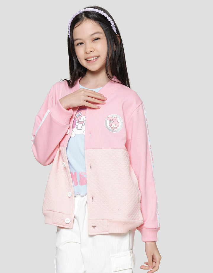 Character My Melody Girls Varsity Jacket