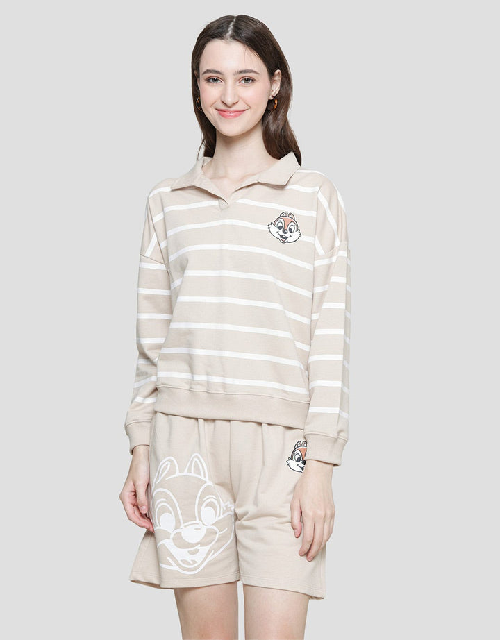 Disney Chip N Dale Collar Sweater Women