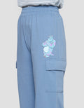 Disney Print Monster Inc Jogger Cargo Wanita