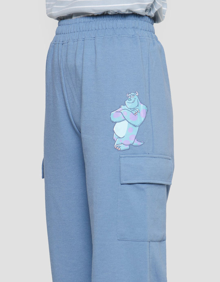Disney Print Monster Inc Women's Jogger Cargo