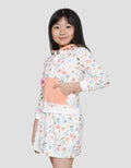 Little M Full Print Unicorn Girls Jacket
