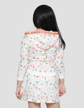 Little M Full Print Unicorn Girls Jacket