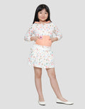 Little M Full Print Unicorn Girls Jacket