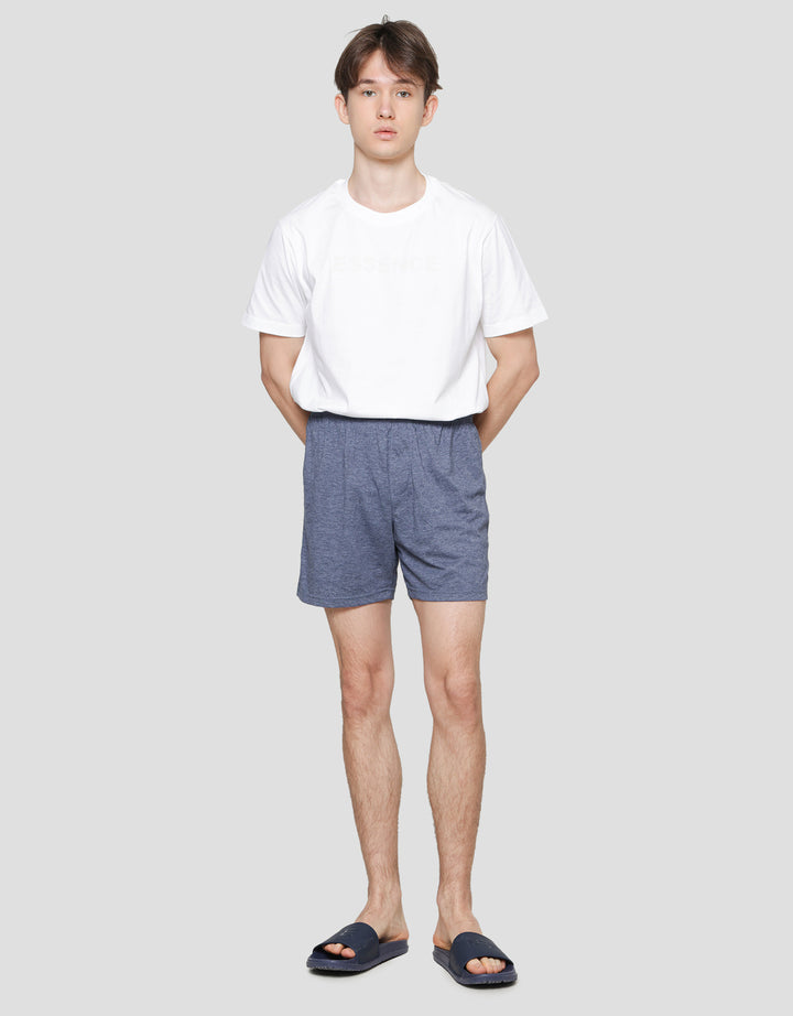 Cole Knit Short Solid Boxer Pria