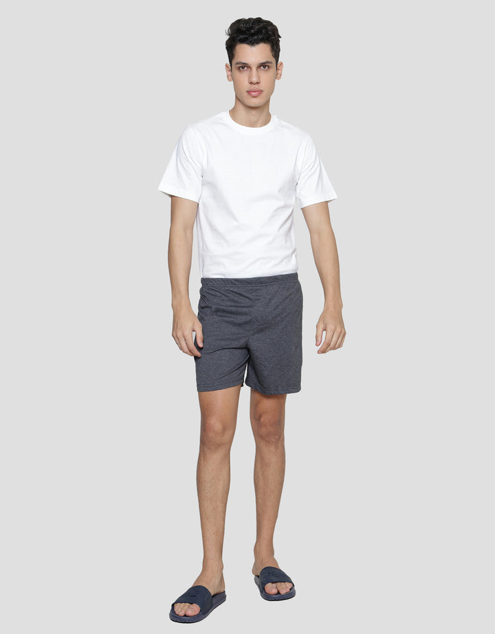 Cole Knit Short Solid Boxer Pria