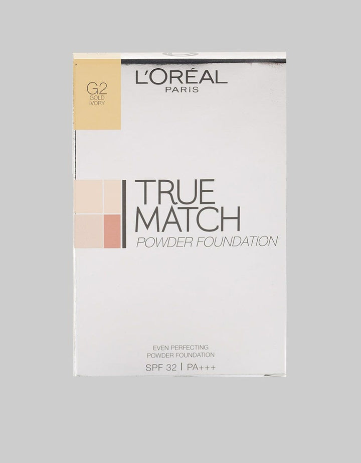 L'Oreal Paris True Match Powder Foundation Two Way - G2 Gold Ivory