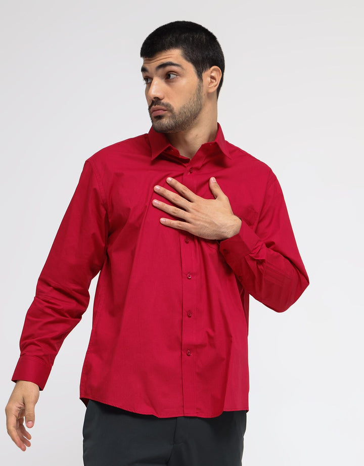 Arrow Long Sleeve Basic Shirt