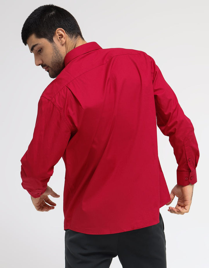 Arrow Long Sleeve Basic Shirt