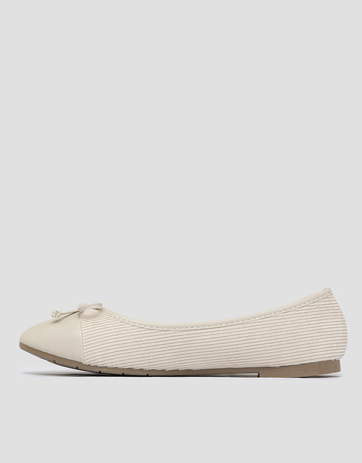 Nevada Ribbon Ballerina Sepatu Flat Wanita