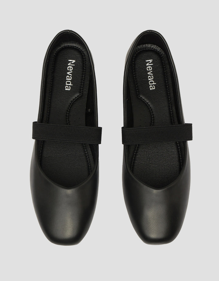 Volo Nevada Mary Jane Simply Sepatu Slip On Wanita