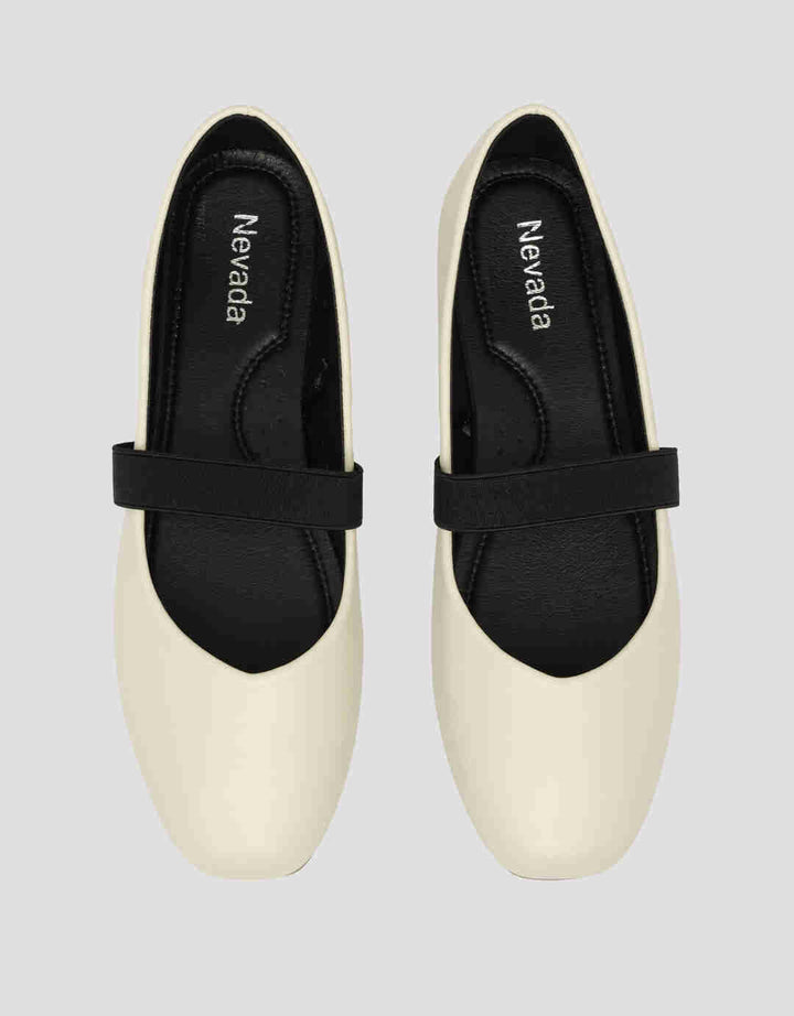 Nevada Mary Jane Simply Sepatu Slip On Wanita