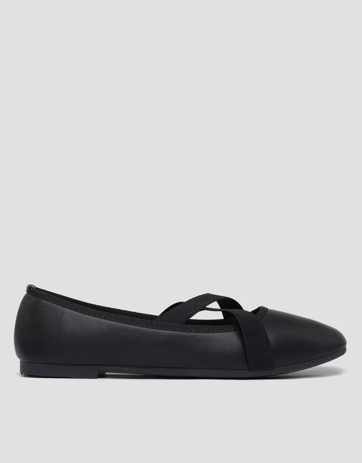 Nevada Mary Jane Sepatu Slip On Wanita