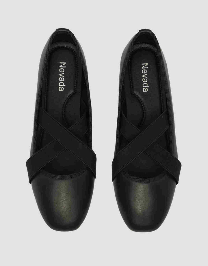 Nevada Mary Jane Sepatu Slip On Wanita