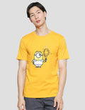T Zone Racket Minions Kaos Lengan Pendek Pria