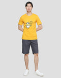 T Zone Racket Minions Kaos Lengan Pendek Pria