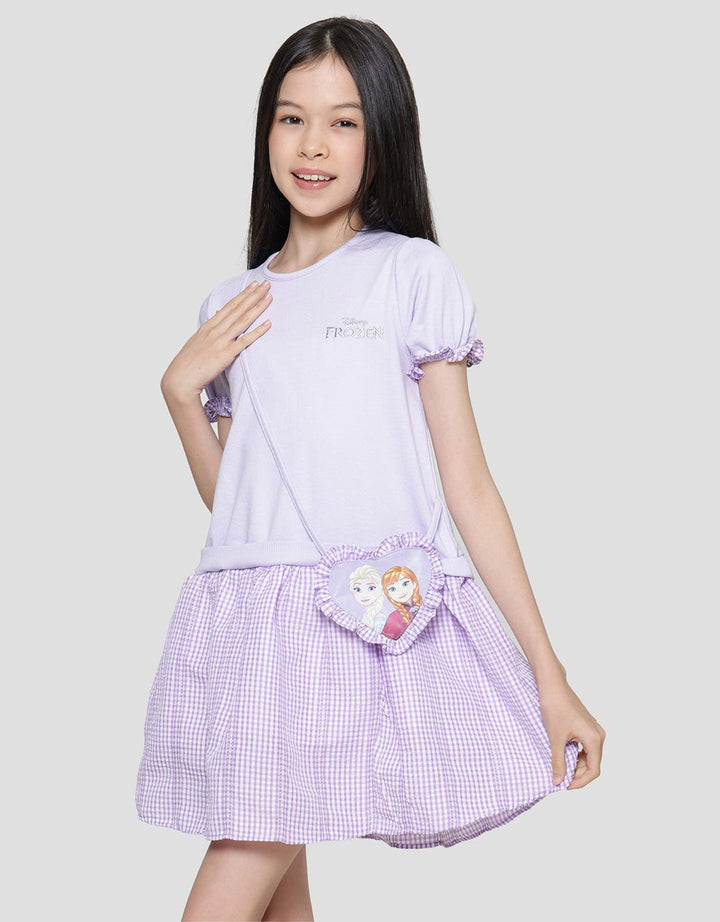 Disney Sling Pocket Frozen Midi Dress Anak Perempuan