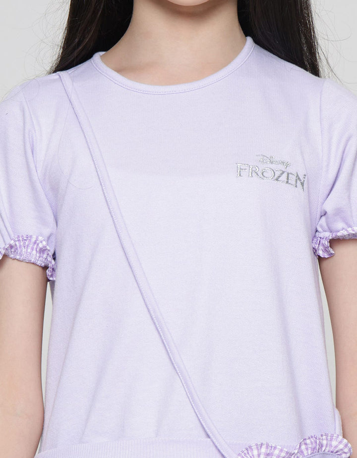 Disney Sling Pocket Frozen Midi Dress Anak Perempuan