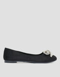 Connexion Shining Ribbon Ballerina Sepatu Wanita