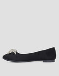 Connexion Shining Ribbon Ballerina Sepatu Wanita