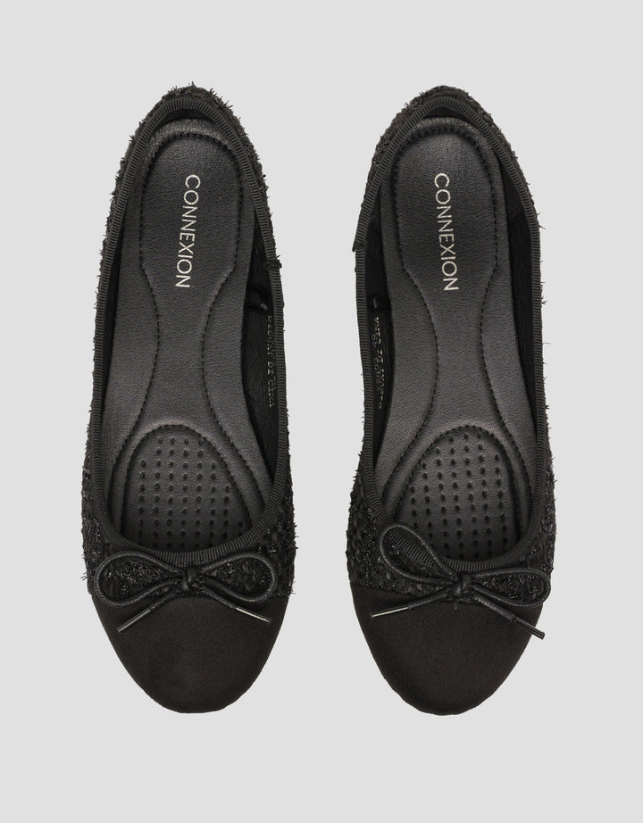 Connexion Pita Sepatu Ballerina Wanita